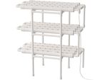Set Per Coltivazione Idroponica, 3 Strati, 108 Postazioni Per Piante, Diametro Tubo 6,1 Cm, Diametro Foro 3 Cm, Lunghezza Tubo 1,15 M