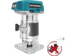 Fresatrice Per Legno, Motore Brushless, Velocità Regolabile, Senza Batteria