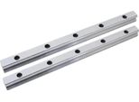 Guida Lineare, Resistenza Alle Alte Temperature, Lunghezze Personalizzabili, 2PCS Guida HGR20, 1000Mm