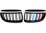 Griglia A Rene Anteriore, Finitura Nera Lucida, Facile Da Installare, Compatibile Con Bmw, Come Illustrato