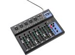Mixer Audio, Ingresso A 7 Canali, Alimentazione Phantom A 48 V, Grigio Chiaro