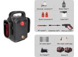 Idropulitrice Elettrica, 3500W, Design Cordless, Set Di 2 Batterie