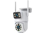 Telecamera Ip, Risoluzione 8MP, Audio Bidirezionale, 1 Telecamera, Spina Ue