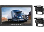 Monitor, Display Ips Hd, Supporto Per Telecamere Wireless, Monitor Con 2 Telecamere