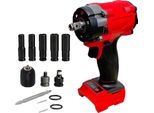 Avvitatore A Impulsi, Coppia 500Nm, Motore Brushless, Senza Kit Batteria