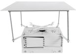 Sollevatore Per Proiettore - Supporto A Soffitto - Telecomando - Elettrico - Dimensioni 25,4 Cm - Pieghevole - Portata 10 Kg - Argento