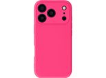 Avizar, Custodia Per Iphone 17 Pro Soft-Touch In Silicone Serie Smoothgrip, Rosso Fucsia