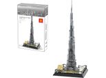Kit Di Modelli Coil, Modello Architettonico, Blocchi Da Costruzione, Blocchi Da Gioco, Blocchi Compatibili, Torre Burj Khalifa, Torre Di Dubai, 555 Pezzi.