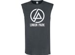 Amplified - Top Senza Maniche "Circle Logo"" Per Uomo/Donna Unisex Senza Maniche GD2364 (Xs) (Charcoal)"