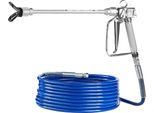 Set Pistola A Spruzzo Airless E Tubo Flessibile Vevor, 3600 Psi, Set Pistola A Spruzzo Airless Con Filtro, Tubo E Asta Di Prolunga