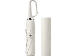 Inf Ombrello Automatico Con Clip - Ombrello Da Viaggio Pieghevole Bianco
