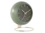 Karlsson - Orologio Da Tavolo Globe - Verde Muschio