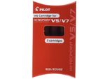 Cartucce D'inchiostro Pilot Per Roller V5/V7, Rosso