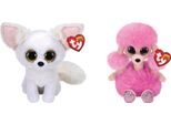 Ty - Animali Di Peluche - Beanie Boo's - Phoenix Fox & Camilla Poodle