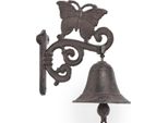 Moritz Campanello Porta Campana Farfalla Decorazione Insetto Campana Da Parete Decorazione Giardino Ghisa Rustico Antico Design Stile Campana Retrò