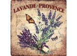 Moritz Cartello Decorativo In Latta Lavanda Lavande De Provence Cartello In Metallo Design Retrò Vintage Per Decorazione Decorazione Da Parete