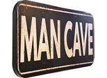 Insegna Di Latta Moritz Xxl Man Cave Nero 100 X 46,5 Vintage Retro Nostalgia Decorazione In Metallo