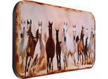 Insegna Di Latta Moritz Xxl Cavalli Fattoria 100 X 46,5 Vintage Retrò Nostalgia Metallo Decorazione