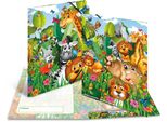 Herma 19456 Cartella Angolare Herma "Jungle"", Cartone, Din A3"
