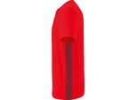 Maglietta Erima Essential Team Uomo - Rosso / Grigio Ardesia