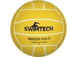 Swimtech - Pallone Da Pallanuoto - Gomma RD1036 (5) (Giallo/Nero)