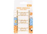 Clip In Metallo Cat & Dog 6 Pezzi Happy Color