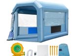 Succebuy Cabina Di Verniciatura Gonfiabile - 3,9 X 3,9 X 2,7 M, Soffiante Da 750 W, Con Filtraggio Per La Verniciatura Di Auto E Biciclette