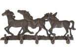 Moritz Appendiabiti Da Parete Cavalli 5 Ganci In Ghisa Marrone 37 X 17 X 4 Cm Ganci Per Cappotti Ganci Per Cappotti Vintage