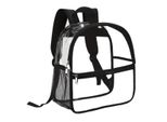 Camerazar Elegante Retrò Trasparente Impermeabile Zaino Scuola A4 Per Signore
