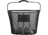 Fischer 50653 Fischer E-Bike Plus Cestino Da Manubrio, Nero