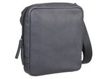 Leonhard Heyden Pelle Borsa A Tracolla Den Haag Shoulder Bag Grey Grigio Scuro
