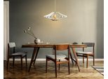 Opviq, 172-T, Lampadario, Bianco, Mdf, 47 X 47 X 55 Cm