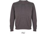 Sols 03814 | Felpa Girocollo Columbia Unisex - Farbe: Charcoal Melange - GrößE: Xs