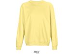 Sols 03814 | Felpa Girocollo Columbia Unisex - Farbe: Giallo Chiaro - GrößE: Xs