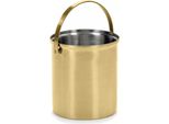 Serax Eiseimer S GebüRstet, Gold Pvd, HöHe: 145 Mm, ø: 140 Mm