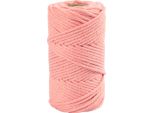 Creativ Company Cordone Macrame Rosa, 55 M