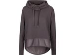Trespass - Felpa Con Cappuccio "Immy"" Per Donna - Active TP6003 (M) (Grigio Scuro)"
