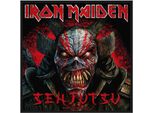 Iron Maiden - Toppa "Senjutsu"" RO3069 (Taglia Unica) (Nero/Rosso)"