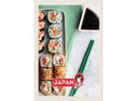 Vianmo Insegna In Legno 30X20 Cm Japan Asien Sushi Fisch Thunfisch SoßE