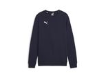 Puma Teamgoal Casuals - Felpa Girocollo - Donna Blau L