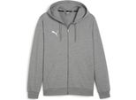 Puma Teamgoal Casuals Felpa Con Cappuccio Herren Grigio Xxxl