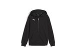 Puma Teamgoal Felpa Con Cappuccio E Zip Integrale Per Bambini - Nero