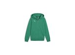 Puma Teamgoal Felpa Con Cappuccio E Zip Integrale Per Bambini - Verde