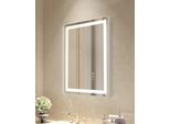 LED Badezimmerspiegel Kosmetikspiegel - 3 Farben, Wandmontage, 50x70cm - Hochwertiger Leuchtspiegel für Bad und Kosmetik