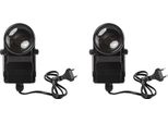 Faretto, Rgbw, Dmx, 2 Pezzi 10W, Spina Ue