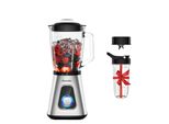 Frullatore, Potenza 1300W, Caraffa In Vetro Da 1,5L, Grigio Chiaro, Spina Ue