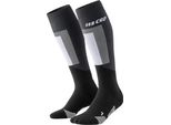 Cep Calze Termiche Da Sci Da Donna Alte Nero/Grigio V3 : Ii Taglia: Ii