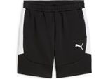 Puma Teamevostripe Pantaloncini Da Uomo Nero Argento Taglia S