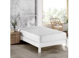 L'essentiel Linge De Maison, Trapuntato Alez (90 X 200), Protezione Per Letto Singolo, Bianco, 100% Cotone, 90 X 200 Cm