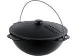Bollitore In Ghisa Con Coperchio In Ghisa, Asiatico, 12 L